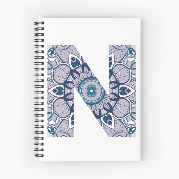 Item preview, Purple Initial N Mandala designed and sold by abirose30.