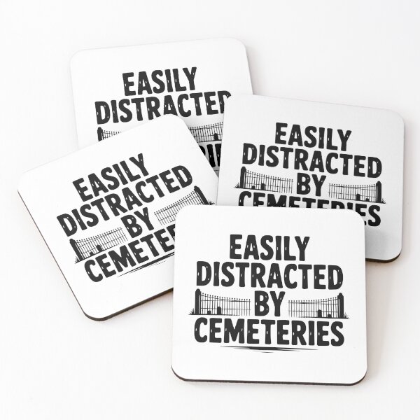 Item preview, Easily Distracted by Cemeteries designed and sold by Frank Ring.