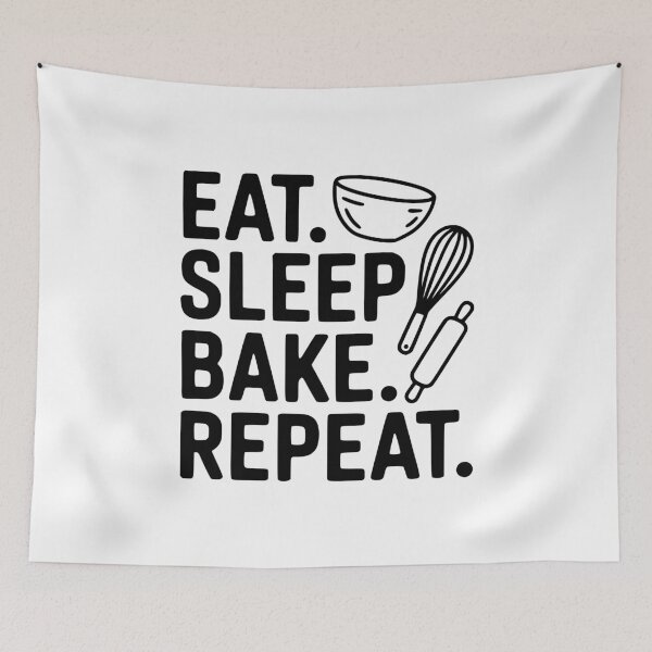 Item preview, Eat . Sleep. Bake. Repeat. designed and sold by Frank Ring.