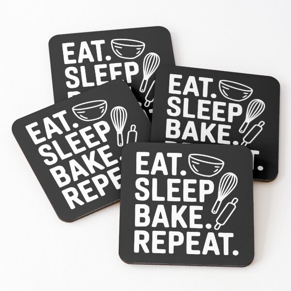 Item preview, Eat . Sleep. Bake. Repeat. designed and sold by Frank Ring.