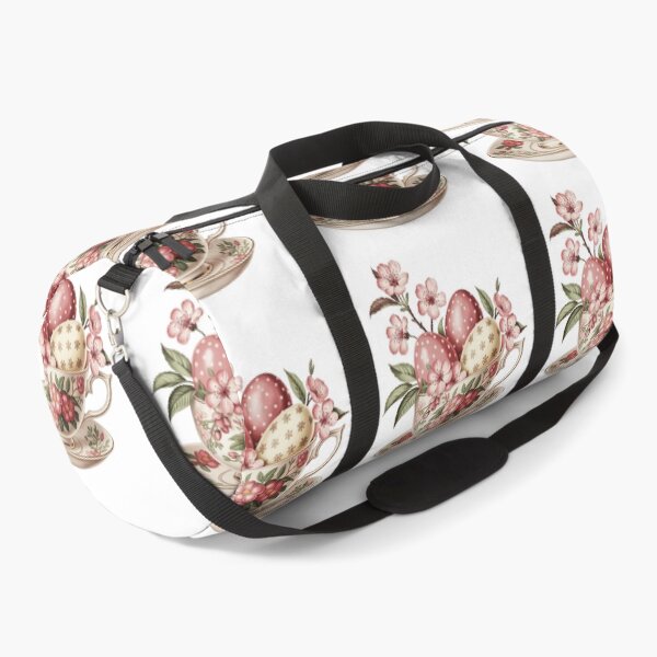 Item preview, Floral Teacup with Easter Eggs designed and sold by jkrphoto.