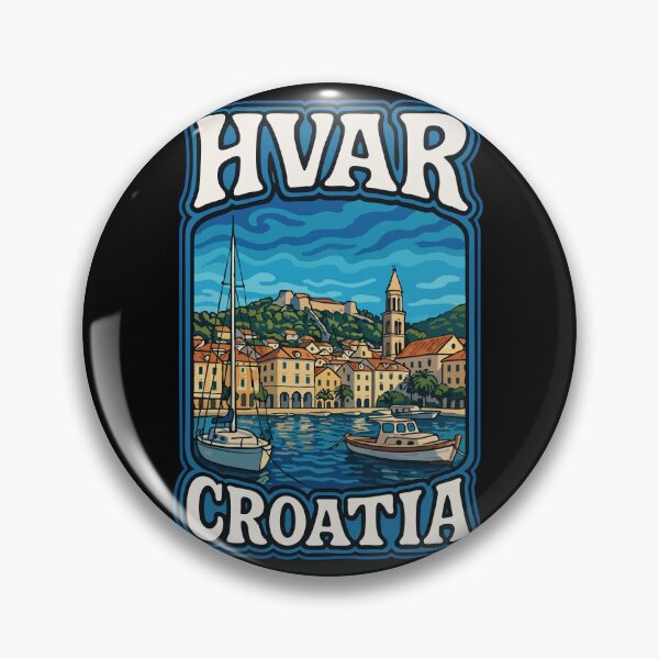 Item preview, Hvar Island Croatia Travel designed and sold by TomFrontierArt.