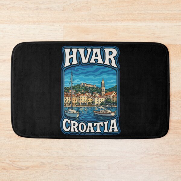 Item preview, Hvar Island Croatia Travel designed and sold by TomFrontierArt.