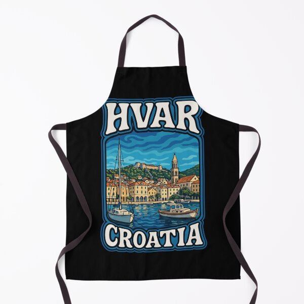 Item preview, Hvar Island Croatia Travel designed and sold by TomFrontierArt.
