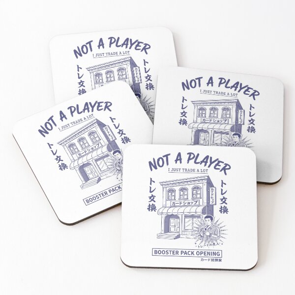 Item preview, Not A Player I Just Trade A Lot Booster Pack designed and sold by LuminOrb.