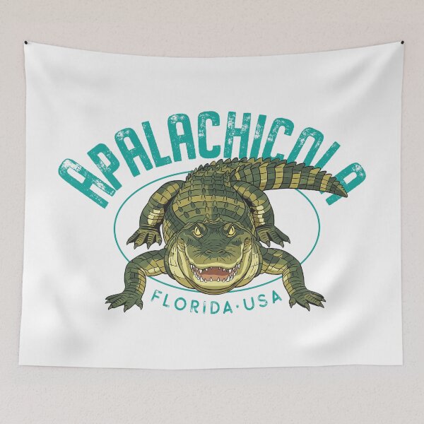Item preview, Apalachicola Florida Alligator Design designed and sold by Futurebeachbum.