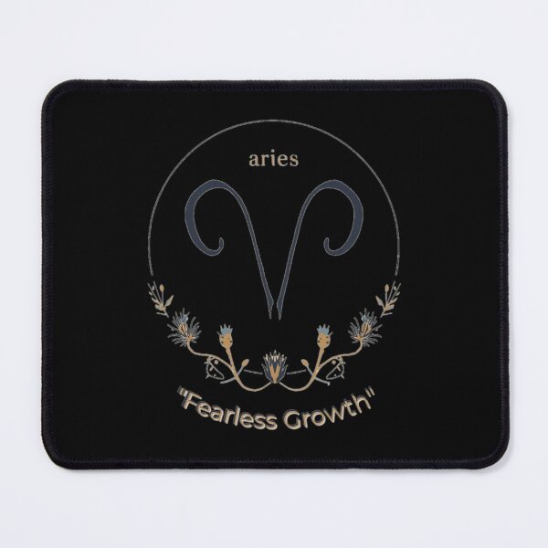 Item preview, Aries – "Fearless Growth" | Botanical Zodiac Sign designed and sold by YvkafromPoland.