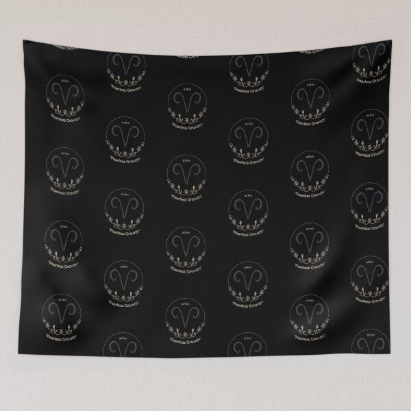 Item preview, Aries – "Fearless Growth" | Botanical Zodiac Sign designed and sold by YvkafromPoland.