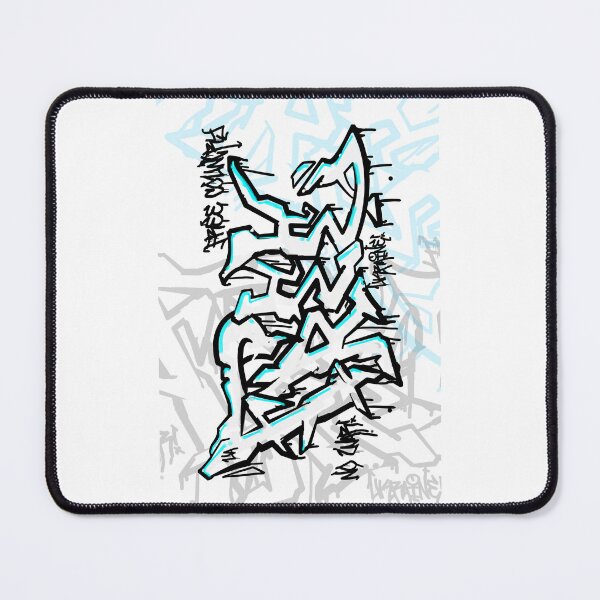 Item preview, Wildstyle Urban Cipher – Abstract Monochrome Graffiti Art designed and sold by VitalusDesignArtV.