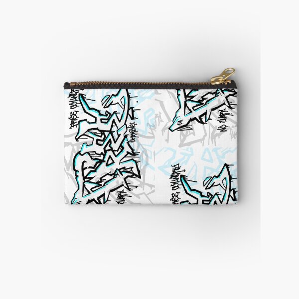 Item preview, Wildstyle Urban Cipher – Abstract Monochrome Graffiti Art designed and sold by VitalusDesignArtV.