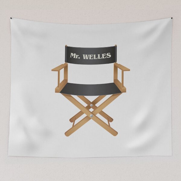 Item preview, Orson Welles director chair – Classic Cinema Director Artistic Graphic designed and sold by paulo silveira.