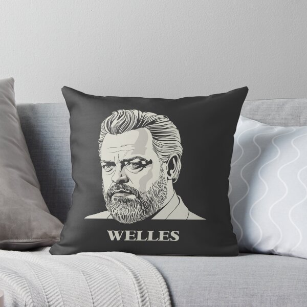 Item preview, Orson Welles Black & White Portrait – Classic Cinema Director Artistic Graphic designed and sold by paulo silveira.