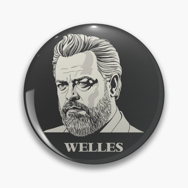 Item preview, Orson Welles Black & White Portrait – Classic Cinema Director Artistic Graphic designed and sold by paulo silveira.
