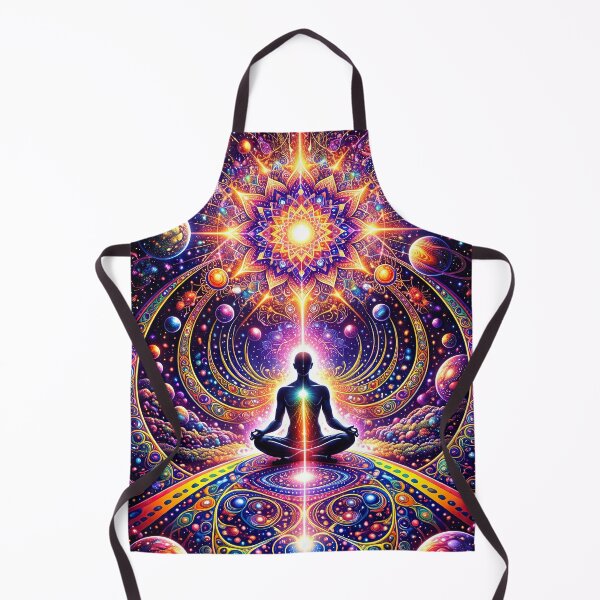 Item preview, Psychedelic Cosmic Meditation – Galactic Mandala and Chakra Energy Art designed and sold by Dominik1994.