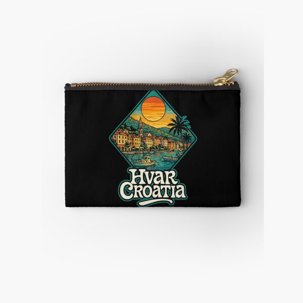 Item preview, Hvar Croatia Retro Travel designed and sold by TomFrontierArt.