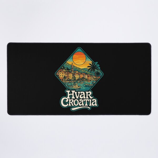 Item preview, Hvar Croatia Retro Travel designed and sold by TomFrontierArt.