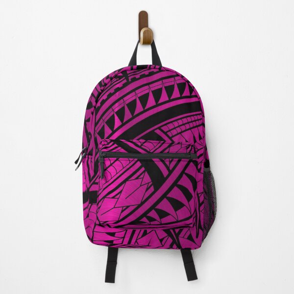 Item preview, Magenta Pink Polynesian Tribal Pattern – Island Geometric Tattoo Design designed and sold by artistwill.