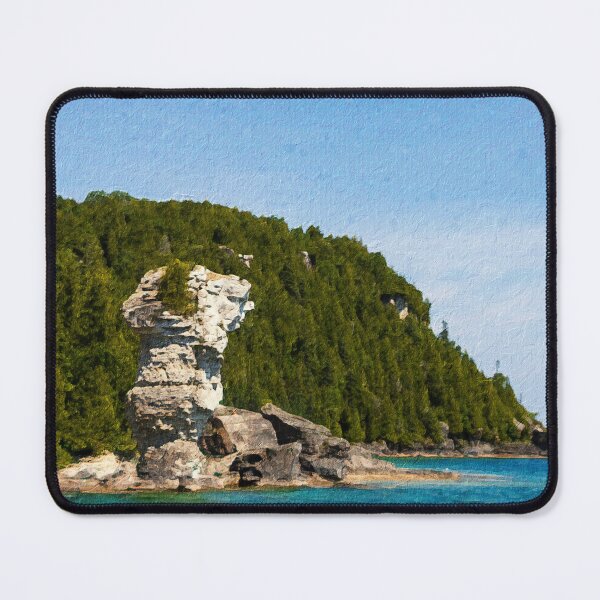 Item preview, Rocky Cliff Turquoise Shoreline designed and sold by CMi-Designs.
