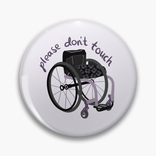 Item preview, Please don't touch wheelchair designed and sold by juliahel.