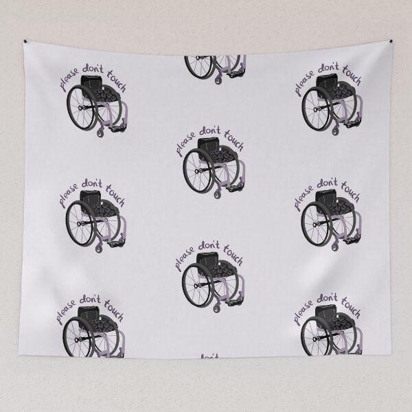 Item preview, Please don't touch wheelchair designed and sold by juliahel.