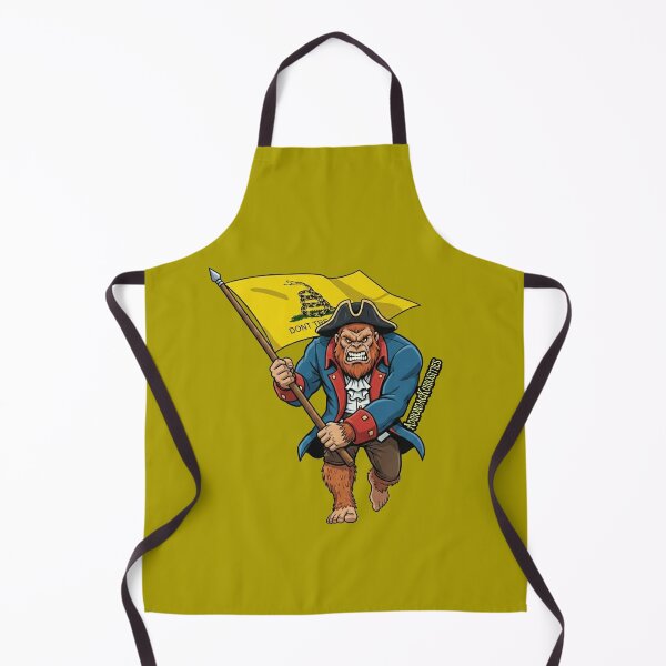 Item preview, Bigfoot holding Gadsden flag designed and sold by AdirondacKuriosities.