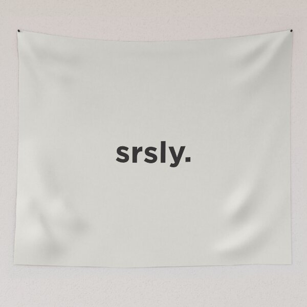 Item preview, srsly. designed and sold by Half Serious.
