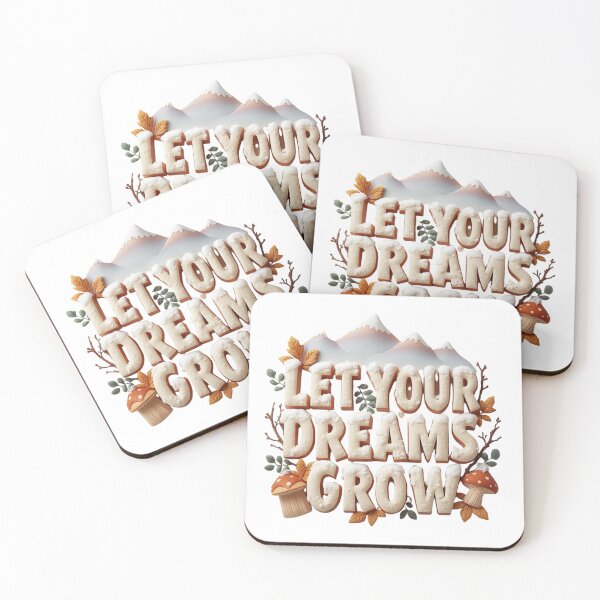 Item preview, LET YOUR DREAMS GROW/MOTIVATION T-SHIRT designed and sold by NinaCreator.