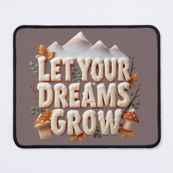Item preview, LET YOUR DREAMS GROW/MOTIVATION T-SHIRT designed and sold by NinaCreator.