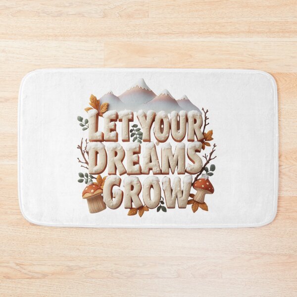 Item preview, LET YOUR DREAMS GROW/MOTIVATION T-SHIRT designed and sold by NinaCreator.