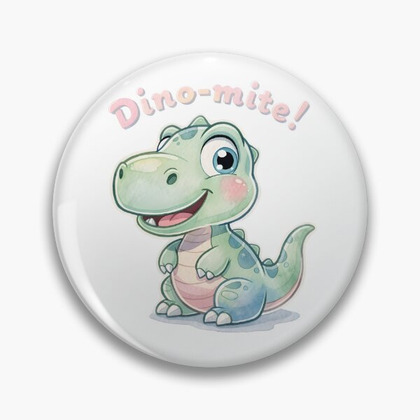 Item preview, Dino-Mite Cute Baby Dinosaur Cartoon designed and sold by DenBox.