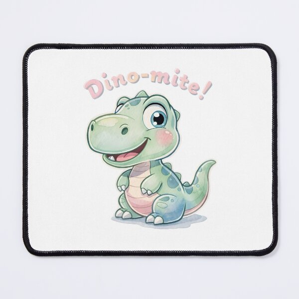 Item preview, Dino-Mite Cute Baby Dinosaur Cartoon designed and sold by DenBox.