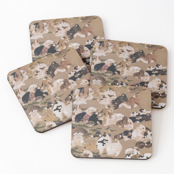 Item preview, One Hundred Puppies (Hyakkenzu)　1799 – Ito Jakuchu designed and sold by HIKARIMi.