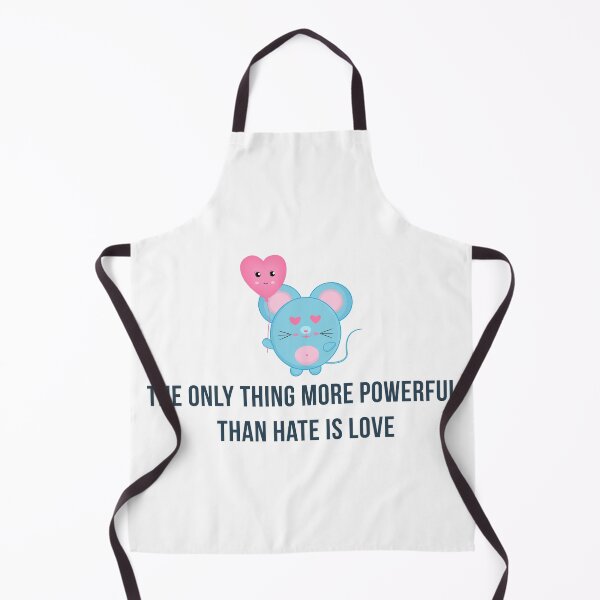 Item preview, Cute Love Over Hate Shirt – The Only Thing More Powerful Than Hate is love Inspirational Quote Tee designed and sold by PixelWaveBD.