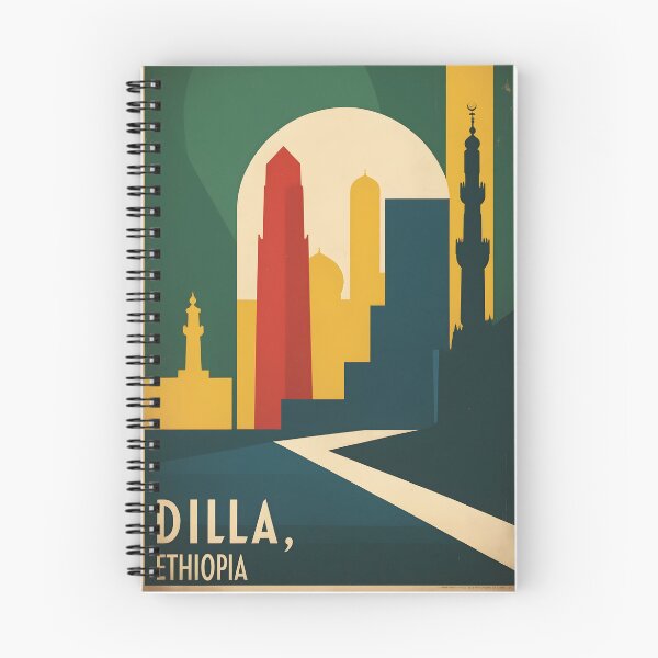 Item preview, Dilla Ethiopia Africa Retro Vintage Travel Souvenir designed and sold by TravelersGems.