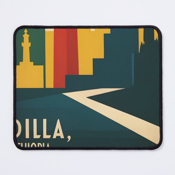 Item preview, Dilla Ethiopia Africa Retro Vintage Travel Souvenir designed and sold by TravelersGems.