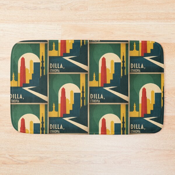 Item preview, Dilla Ethiopia Africa Retro Vintage Travel Souvenir designed and sold by TravelersGems.