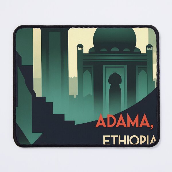Item preview, Adama Ethiopia Africa Retro Vintage Travel Souvenir designed and sold by TravelersGems.