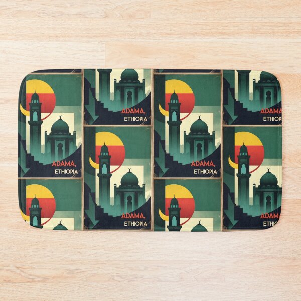 Item preview, Adama Ethiopia Africa Retro Vintage Travel Souvenir designed and sold by TravelersGems.
