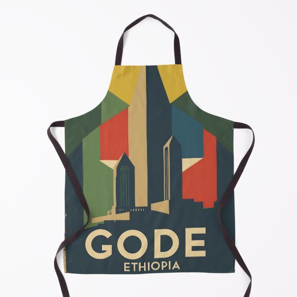 Item preview, Gode Ethiopia Africa Retro Vintage Travel Souvenir designed and sold by TravelersGems.