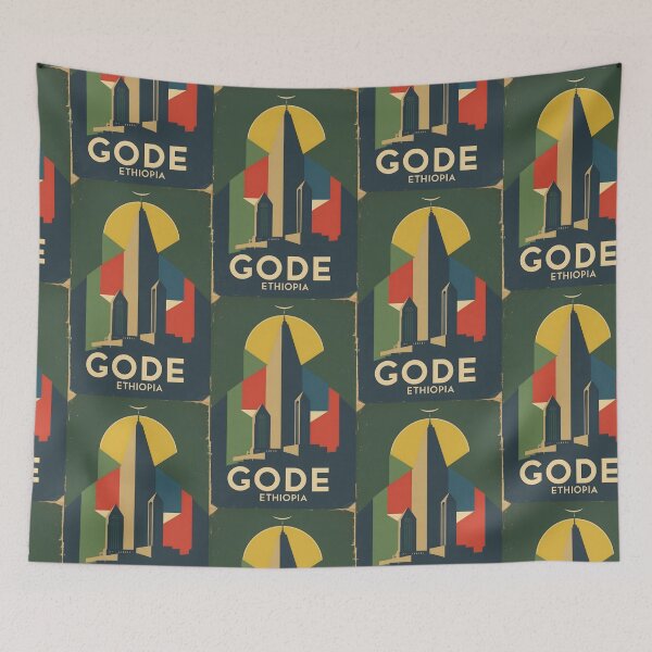 Item preview, Gode Ethiopia Africa Retro Vintage Travel Souvenir designed and sold by TravelersGems.