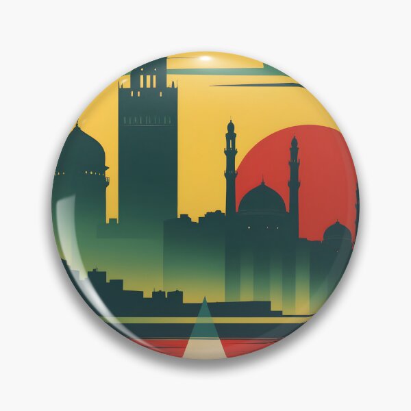 Item preview, Kombolcha Ethiopia Retro Vintage Travel Design designed and sold by TravelersGems.