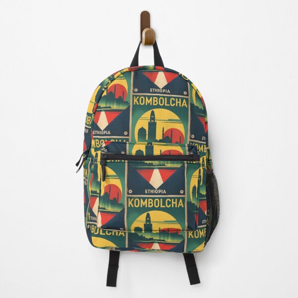 Item preview, Kombolcha Ethiopia Retro Vintage Travel Design designed and sold by TravelersGems.