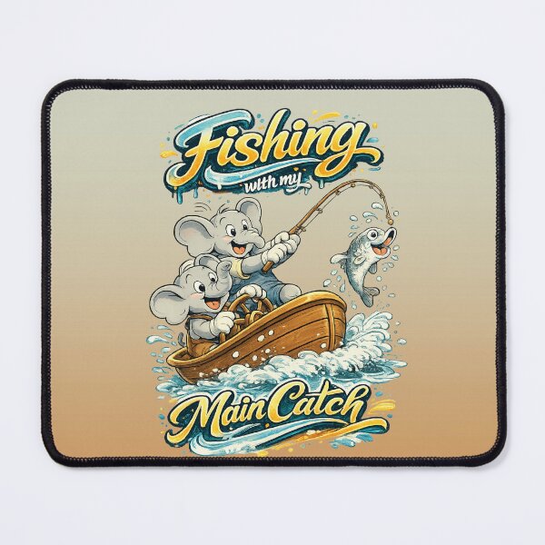 Item preview, Fishing With My Main Catch | Dad Fishing designed and sold by skkyfaithArtz.