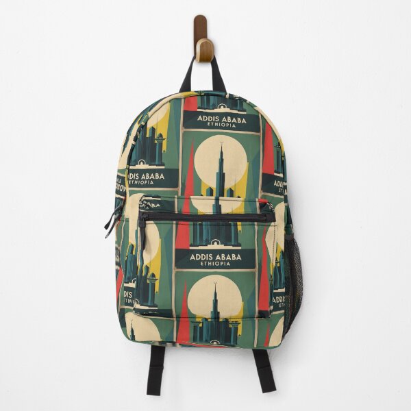 Item preview, Addis Ababa Ethiopia Africa Retro Vintage Travel Souvenir designed and sold by TravelersGems.