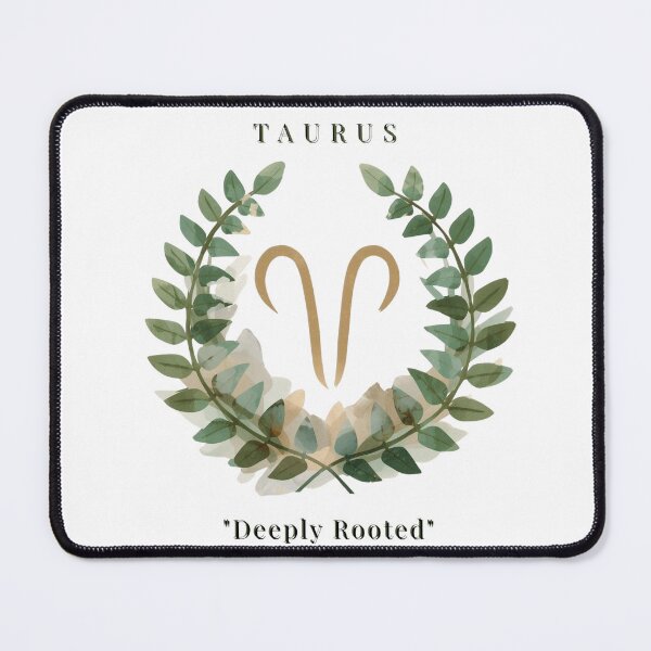 Item preview, Taurus – "Deeply Rooted" | Botanical Zodiac Sign designed and sold by YvkafromPoland.