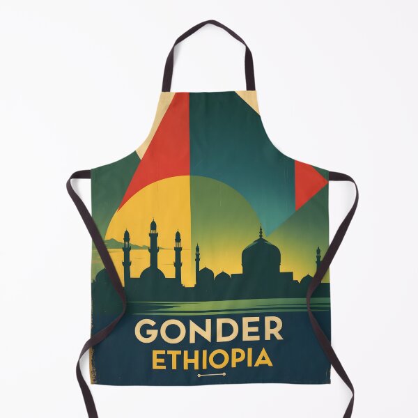 Item preview, Gonder Ethiopia Africa Retro Vintage Travel Souvenir designed and sold by TravelersGems.