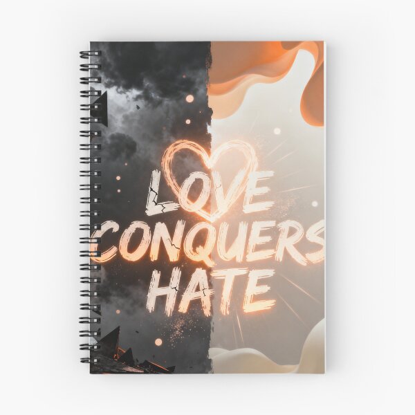 Item preview, Love Is Stronger Than Hate – Emotional Typography Design designed and sold by DRstore95.