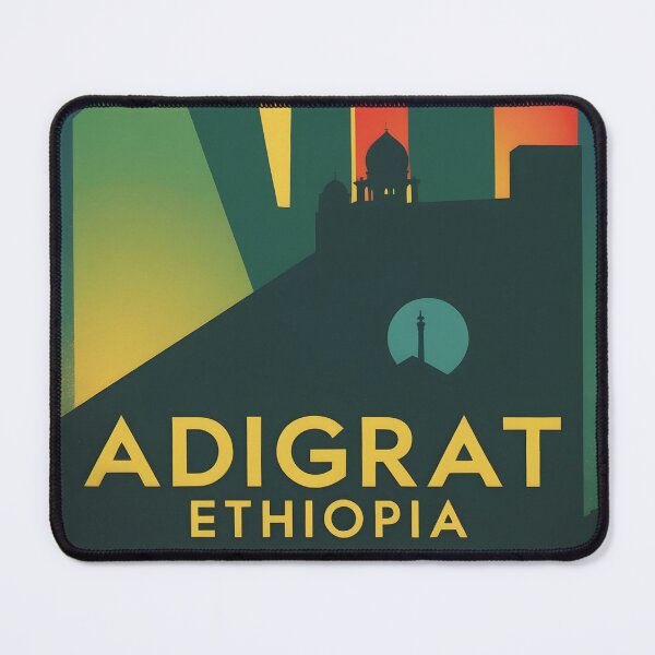Item preview, Adigrat Ethiopia Africa Retro Vintage Travel Souvenir designed and sold by TravelersGems.