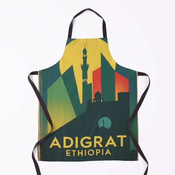Item preview, Adigrat Ethiopia Africa Retro Vintage Travel Souvenir designed and sold by TravelersGems.