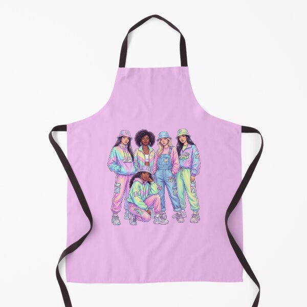 Item preview, Cute Diverse Girls Support Girls | Empowered Best Friends Squad Art designed and sold by AOG-DESIGNS.